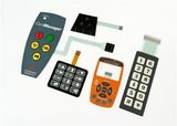 Custom Prototype Flat Membrane Switch Panel with 3m Adhesive, 200Hz - 1500Hz