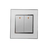 Hot Sale 2 Gang 1 Way Wall Switch