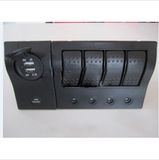 Waterproof 4-Position Rocker Switch Panel & Dual USB