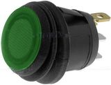 Green Illuminated Rocker Switch 10A 250V Spst Waterproof Dust Water Proof IP65