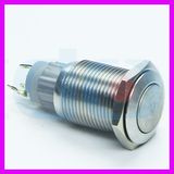 Flat Round Metal Momentary Push Button Switch