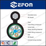 Outdoor Self-Supported 2-288cores Fiber Optic Cable with Messenger