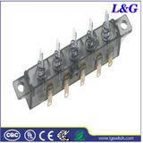 Key 5 Position Push Button Switch for Electrical Fan