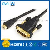 HDMI 19pin Plug to DVI Plug Digital Cable