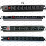 19 Inch IEC Type Universal Socket Network Cabinet and Rack PDU