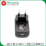 Ce GS BS Wall Mount 5V 2.1A USB Mobile Phone Charger 100-240VAC 10.5V USB Power Adapters