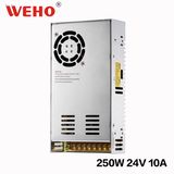 Single Output AC / DC 24V 10.4A Power Supply (S-250-24)