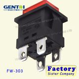 4 Pin Illuminated Momentary Push Button Switch