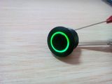 Black Pushbutton Switch with LED