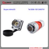 Waterproof IP67 Multi Cable Terminal Connectors 4 Pin