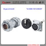 UL Approved Circular Connector/Waterproof DC Connector for Street Lamp Lighting