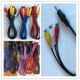 Audio Cable, RCA Cable, AV Cable, 3 RCA Plug to 3 RCA Plug Cable