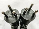 Thailand Power Cord Cable with Plug 3 Pin Plug with Female Type Cord