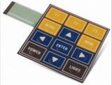 Multi Key Prototype Membrane Switch Keyboard with 3m467 3m468 Adhesive