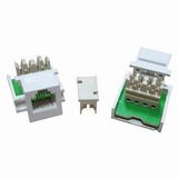 Cat3/Telephone Keystone Jacks for 6p4c with RoHS Mark