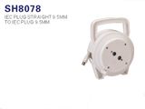 AV cable-IEC Plug Straight 9.5mm to IEC Plug 9.5mm (SH8078)