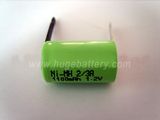 1.2V 2/3A 1100mAh High Discharge Rate NiMH Battery