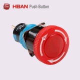 Hbds1-Ay Series 16mm IP40 Plastic Emergency Stop Switch
