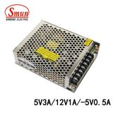 30W 5V3a/12V1a/-5V0.5A AC-DC Triple Output Switching Mode Power Supply SMPS