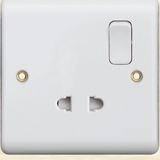 British Standard 2 Pin Socket Flat (A2)