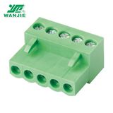 PCB Pluggable Terminal Block Male Female Connector Ht508K, Pitch 5.08mm
