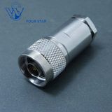 RF Coaxial Male Plug Clamp N Connector for 8d-Fb Cable