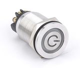 Hyperplane Ring Illuminated with Power Symbol Push Button Switch