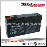 6V1.2ah Rechargeable AGM Sealed Lead Acid Battery