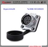 Waterproof 7 Way Circular Adapter Type Signal Cable Connector