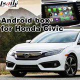 Android HD GPS Navigation Video Interface for 2016 Honda Civic Mirrorlink, Video Panoramic View, Voice Control, Android APP