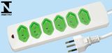 2-6 Outlets USB Brazil Inmetro Power Strip