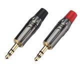 3.5mm Mono Plug Audio Jack Connector Adapter Headphone Plug (X-171)