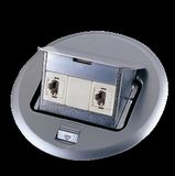 Floor Socket Double Tel Socket