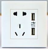High Quality China USB Wall Socket