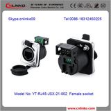 Specical Design RJ45 Female Connector/RJ45 Female Socket for Signal Transfering