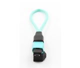 MPO-MPO Multimode Om3 Aqua Fiber Patch-Cord with Loop Back Type