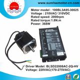 310VDC 2000rpm 1.8n. M High Voltage Brushless DC Motor with Driver