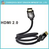 2160p 2.0 High Speed 4K 3D HDMI to HDMI Cable for Uhdtv, PS4, Blueray Player