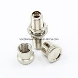 SMA Simplex Metal Fiber Optic Adapter