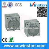 Three Phase 5 Round Pin Waterproof Socket with CE