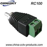 CCTV Male RCA Jack with Screw Terminal (RC100)