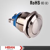 Hbgq19f-10/N IP65 Ik08 1 No Metal Push Button Switches
