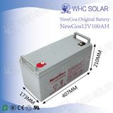 Deep Cycle Lead Acid 12V 100ah Solar Battery for Solar System