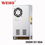Weho IP20 AC / DVC S-350W 5V 50A Power Supply