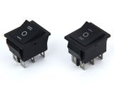 Black Rocker Switch 16A