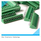 Nylon 12 Pole Pin PCB Mount Screw Terminal Block Green Color