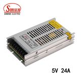 Smun 120W 5V 24A Ultra-Thin Single Output Switching Power Supply
