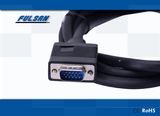High Quality Hdb15 Male to Male VGA Cable SVGA Cable