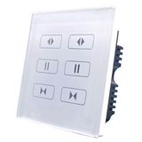 3-Gang Remote Control Touch Sensitive Infrared Wall Switch (YX-8623ME)