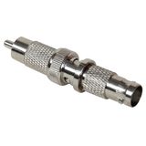 Nickel Plating Metal BNC Male to RCA Male Adapter Connector